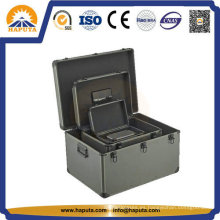 Seguros de aluminio caja para almacenamiento con 3 cerraduras (HW-2000)